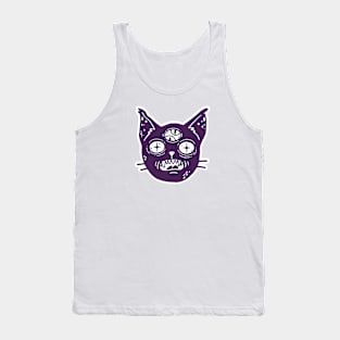 New Moon Monster Cat Tank Top